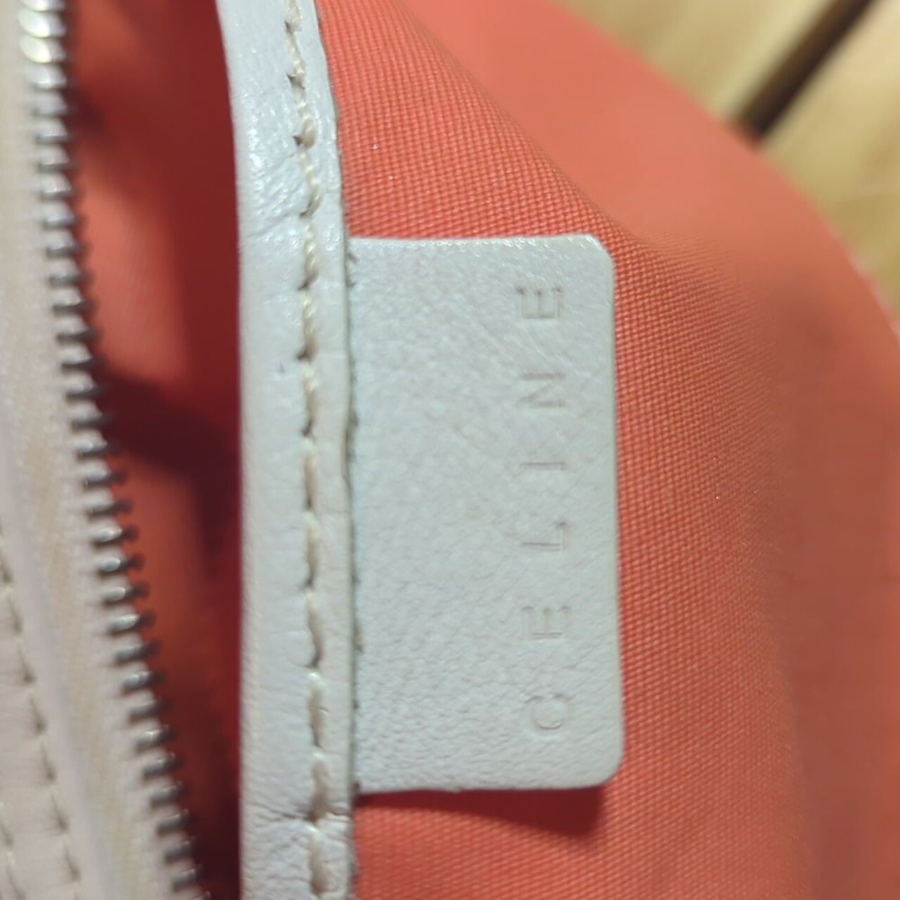 Celine Pink and Red Patterned Shoulder Bag Almost In New Condition - Picture 3 of 7